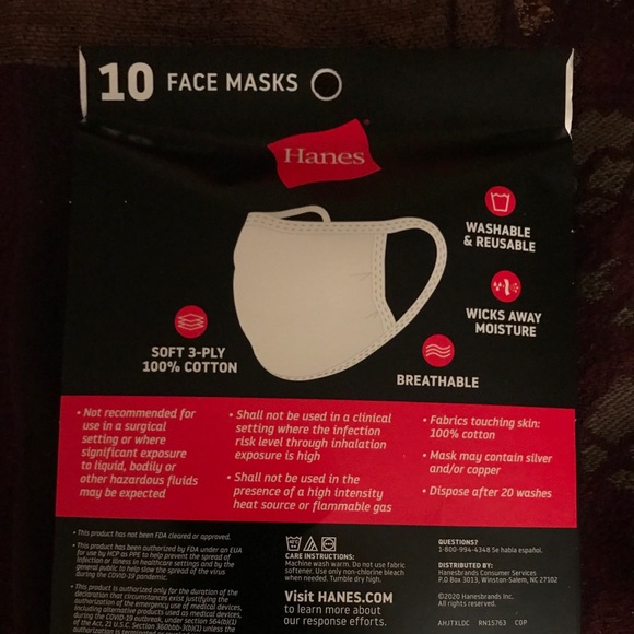 Hanes masks - Picture 3 of 4